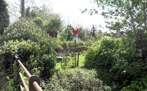 Red Hen Sign